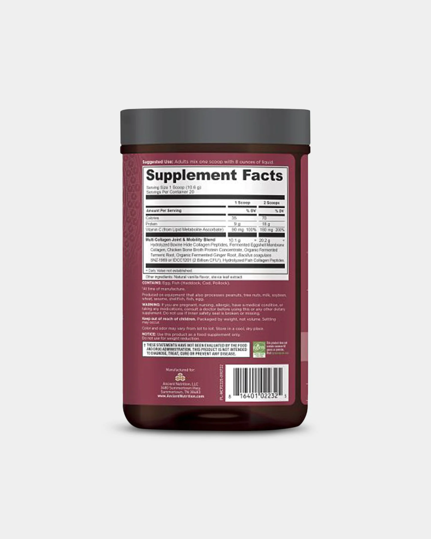 Ancient Nutrition Multi Collagen Protein - Joint + Mobility