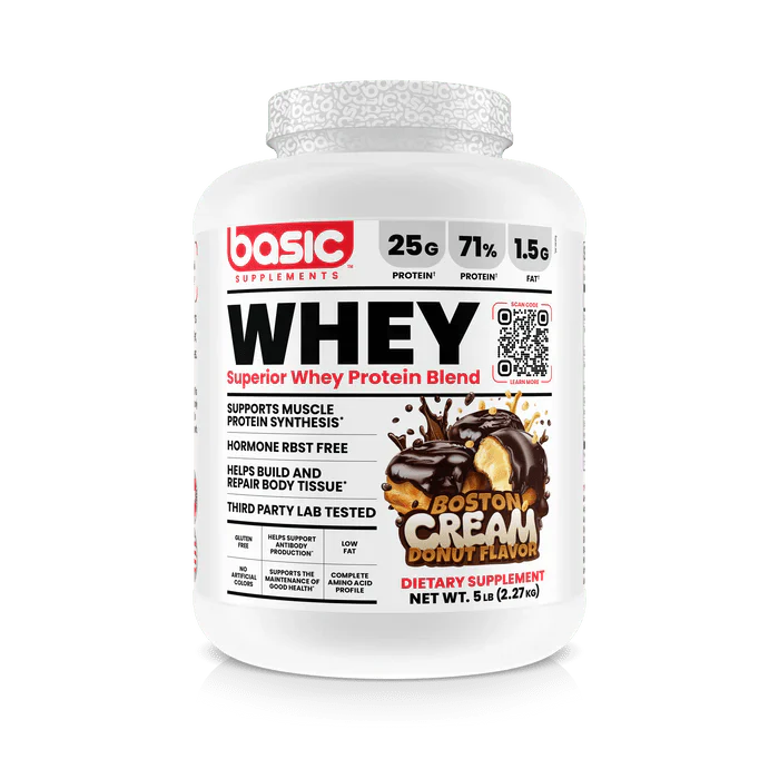 1838-basic-supplements-superior-whey-protein-blend-5lb-boston-cream-donut-1.webp Basic Supplements Superior Whey Protein Blend 5lb, Boston Cream Donut