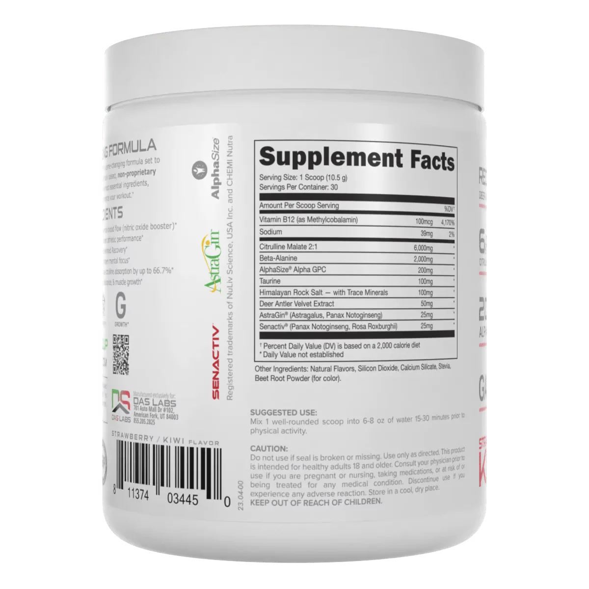 Bucked Up Non-Stimulant Pre-Workout