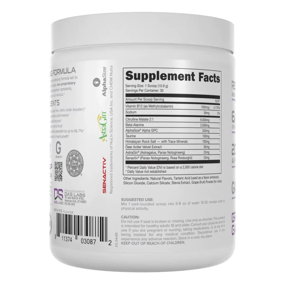 Bucked Up Non-Stimulant Pre-Workout