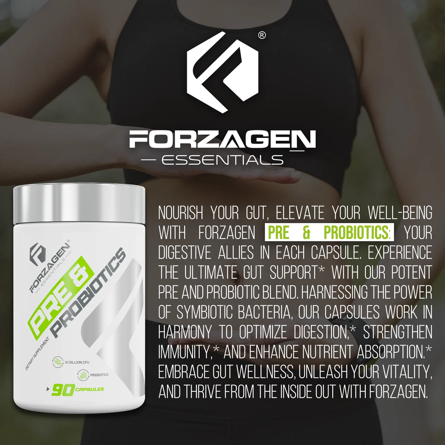 Forzagen Pre & Probiotics