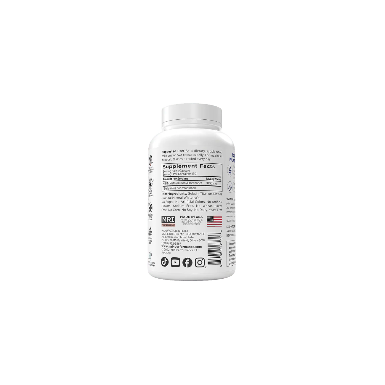 MRI Performance MSM