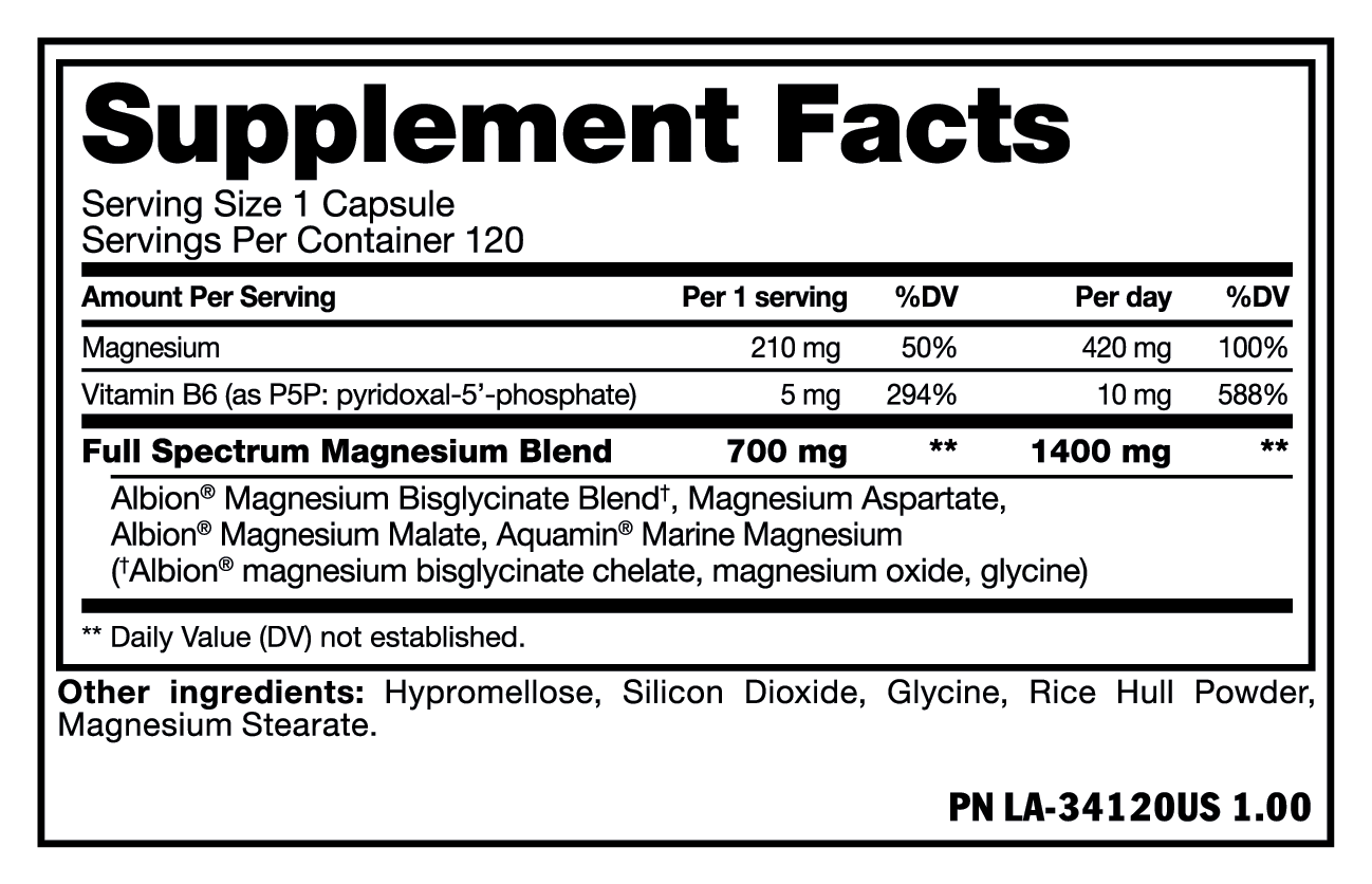 Mutant Muscle Mag - Full Spectrum Magnesium Blend