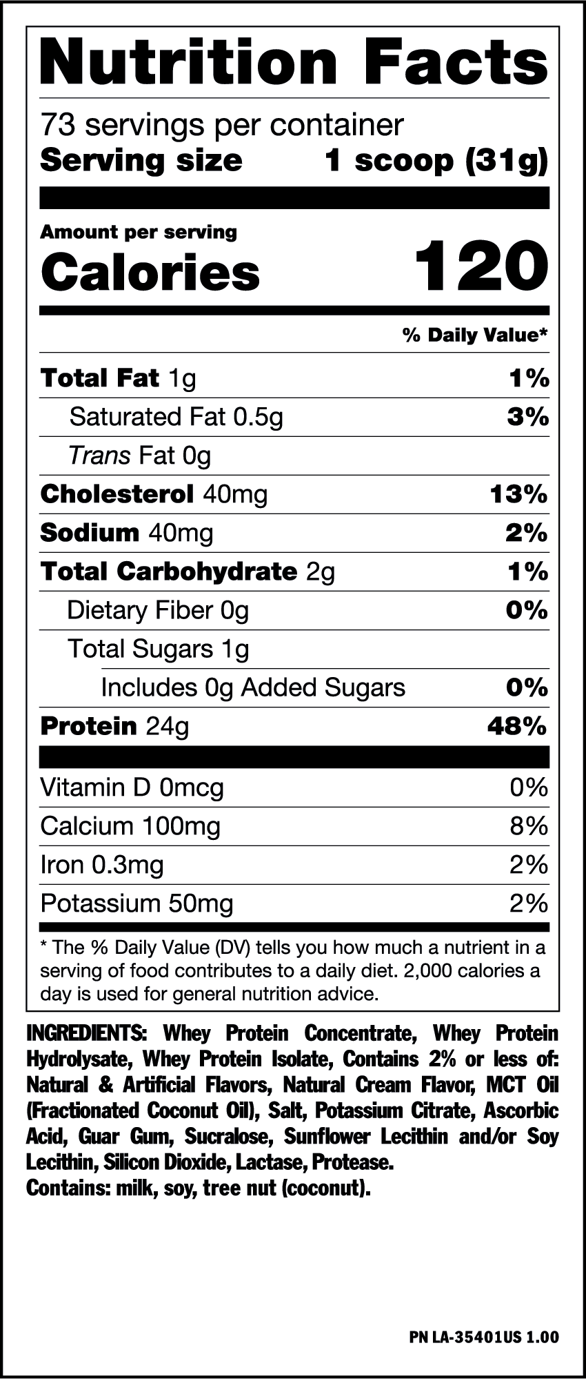 Mutant Pro Triple Whey Protein Blend