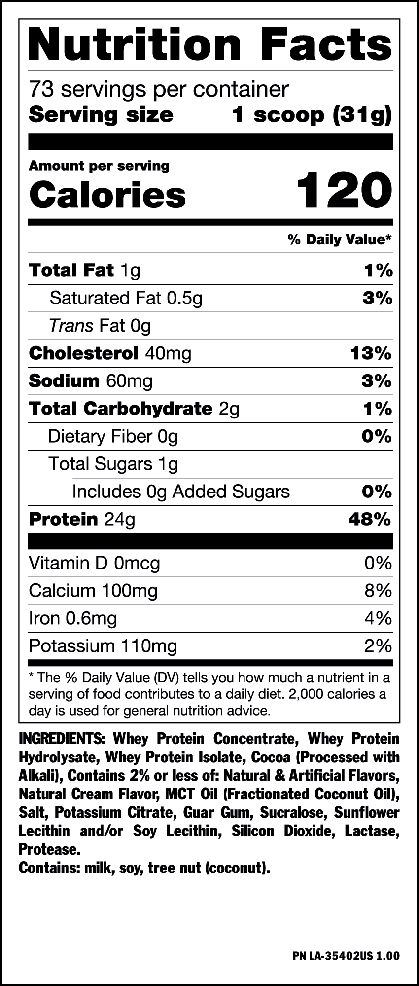 Mutant Pro Triple Whey Protein Blend