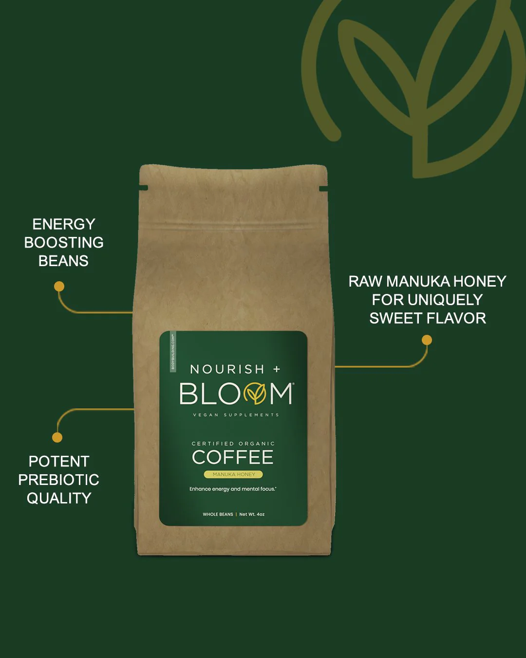 Nourish + Bloom Coffee - Manuka Honey