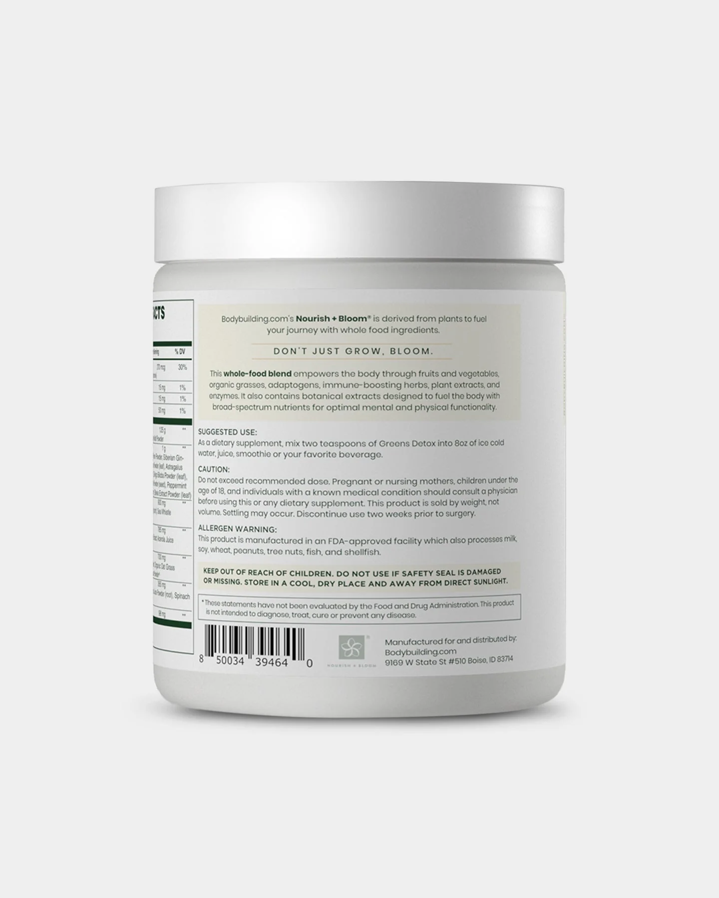 Nourish + Bloom Greens Detox