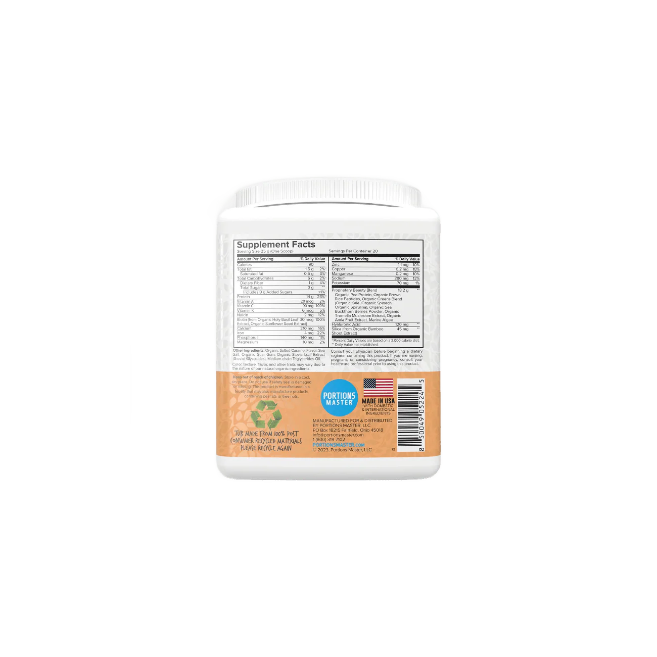 Portions Master Vegan Collagen Builder