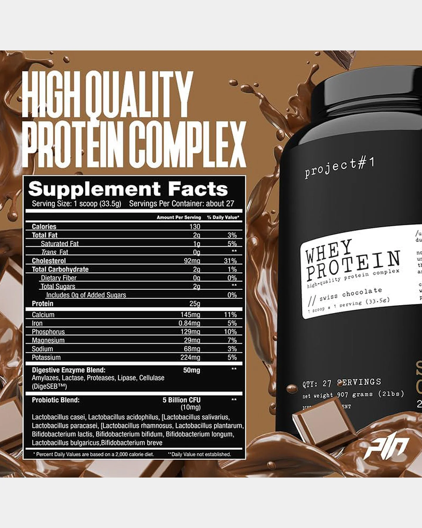 Project#1 Nutrition Whey Protein