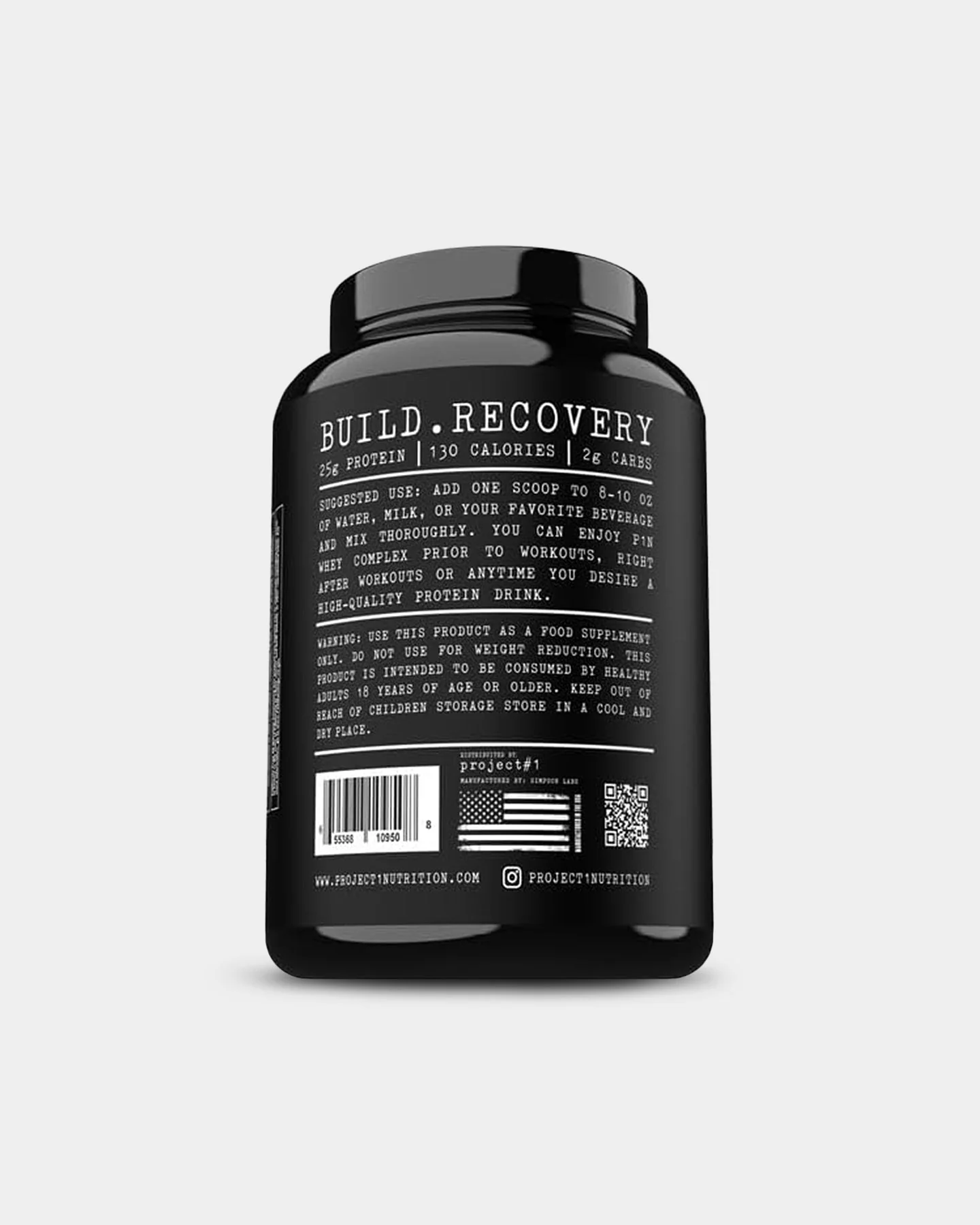 Project#1 Nutrition Whey Protein