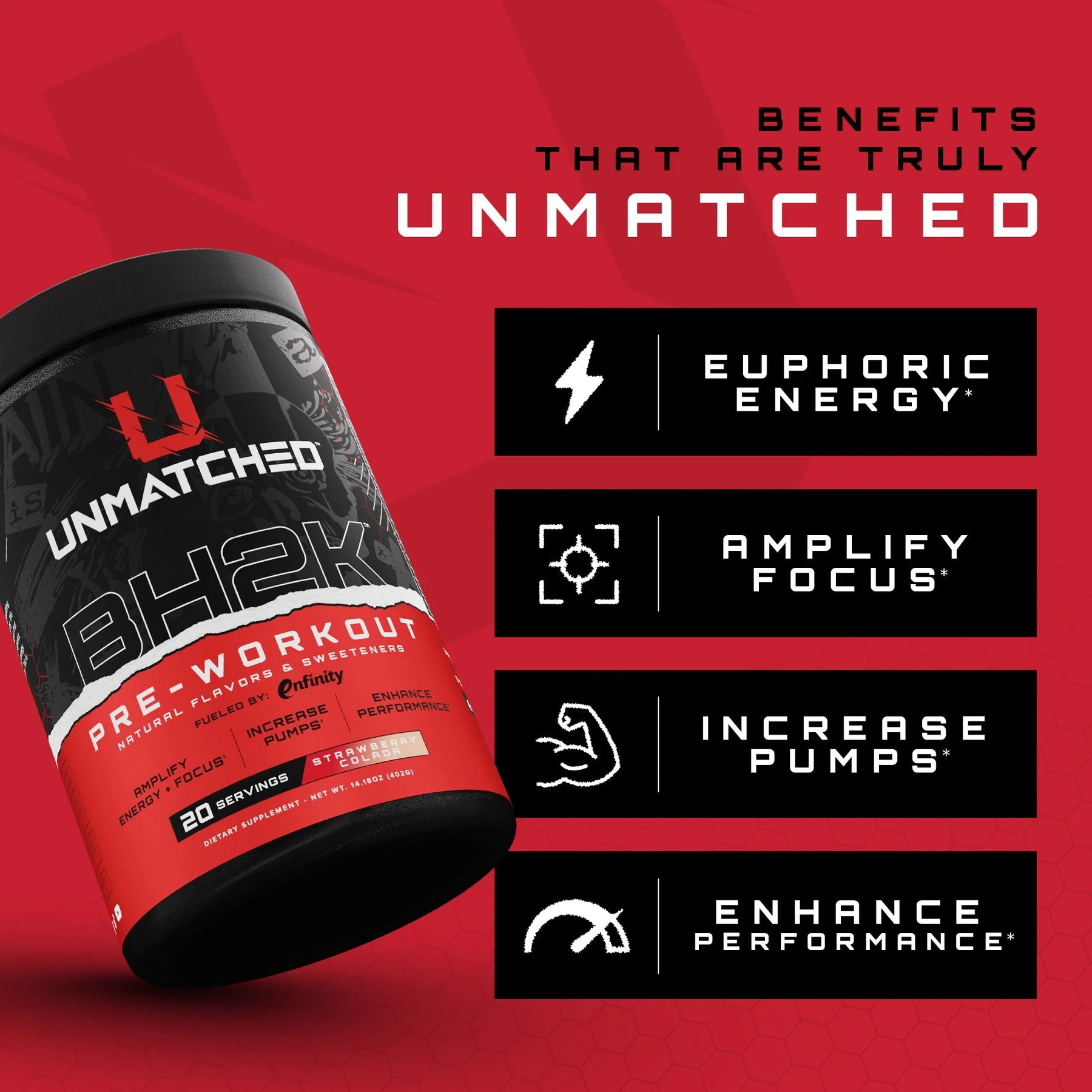 Unmatched Nutrition BH2K Pink Lemonade
