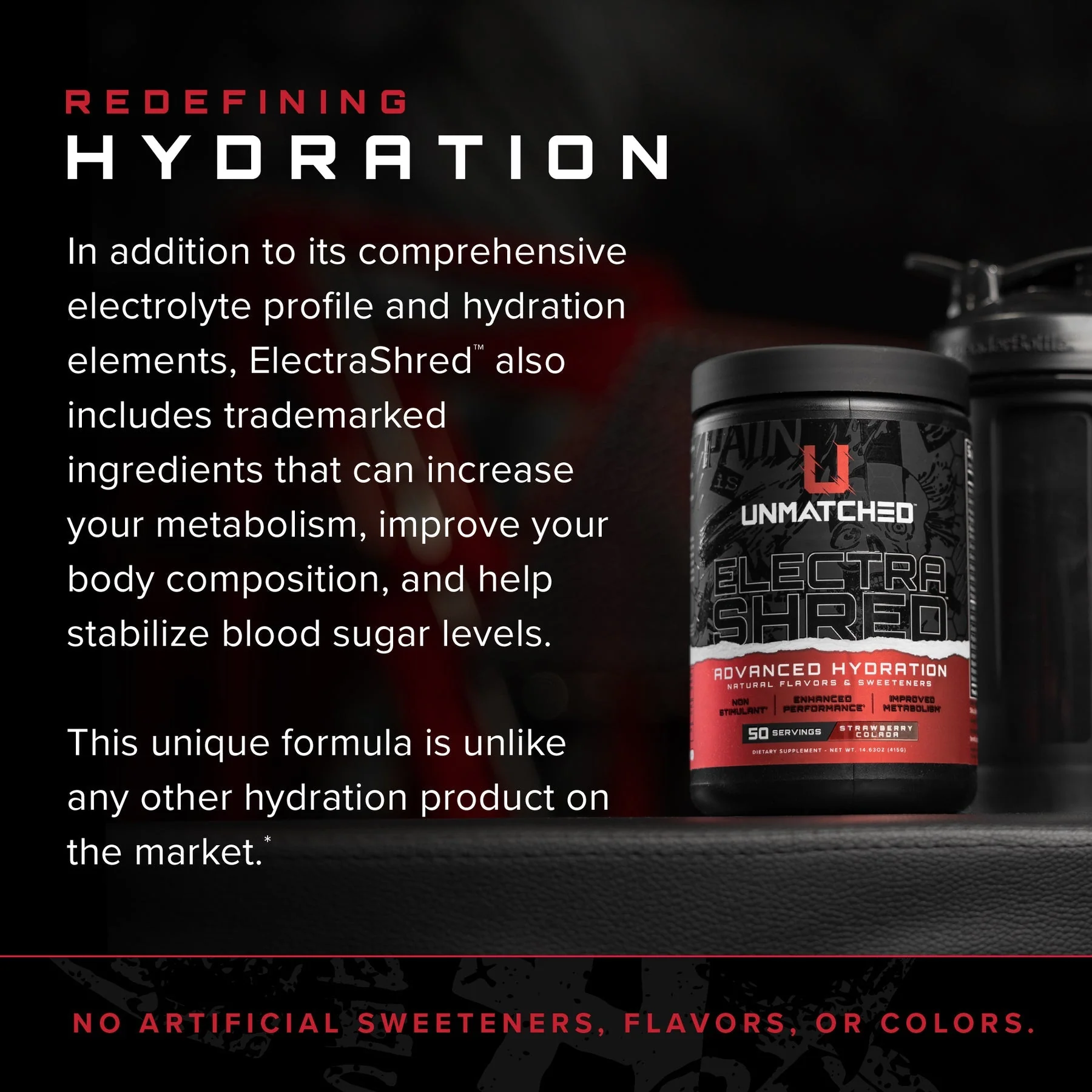 Unmatched Nutrition ELECTRASHRED Hydration