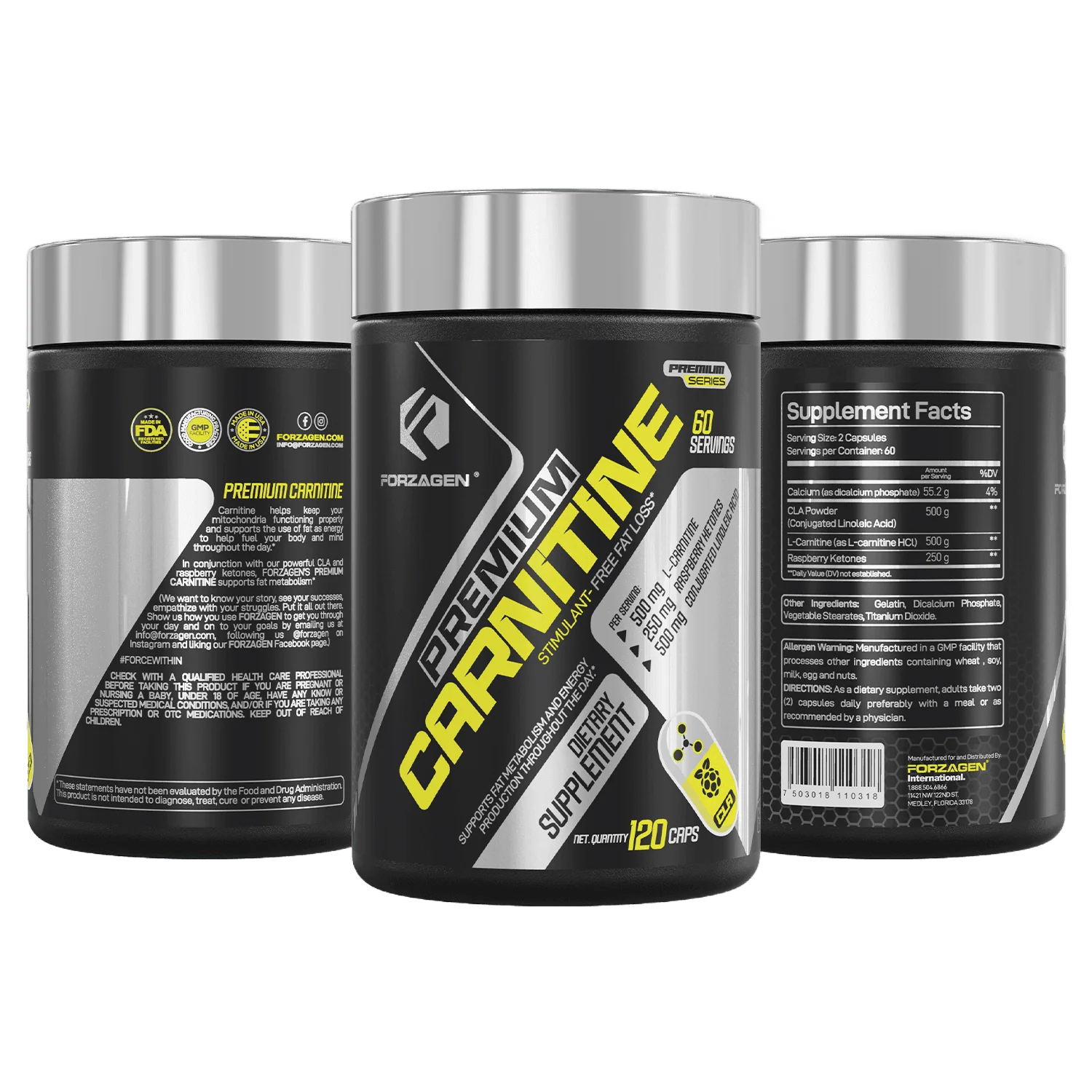 262-forzagen-premium-l-carnitine-cla-raspberry-ketones-stim-free-2.webp Forzagen Premium L Carnitine + CLA + Raspberry Ketones Stim-Free