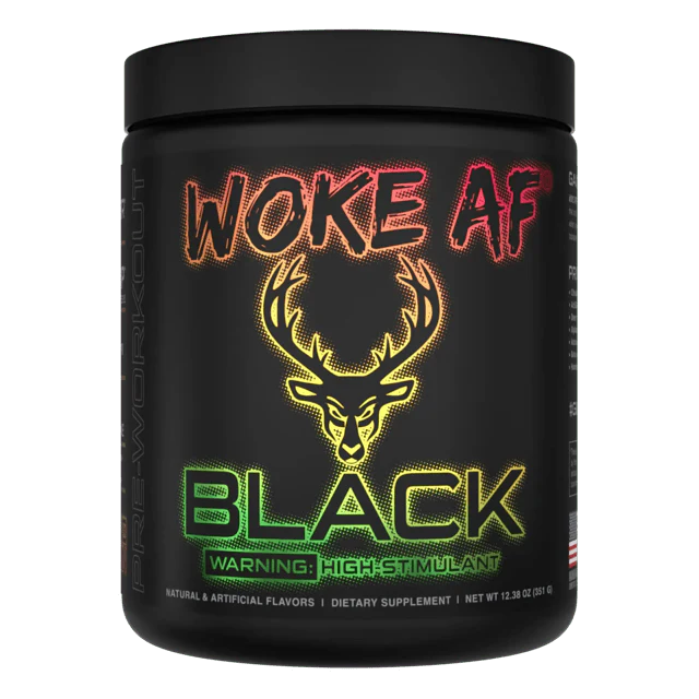 Bucked Up Woke AF Black Pre-Workout