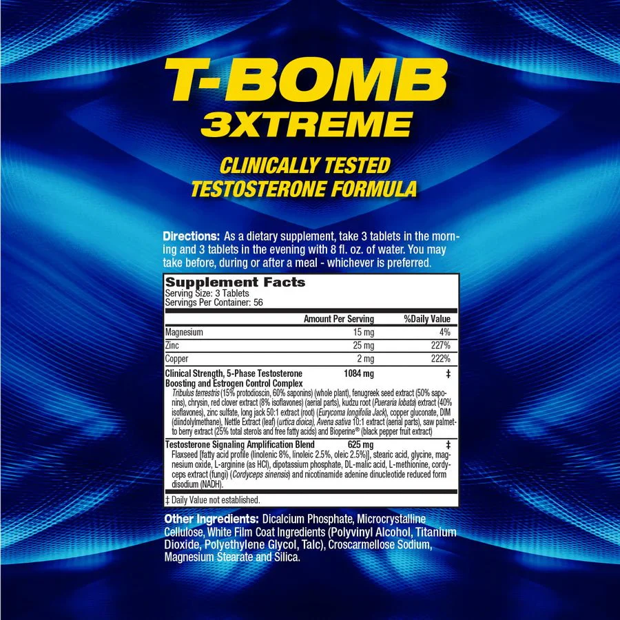 MHP T-Bomb 3xtreme® Testosterone Blend