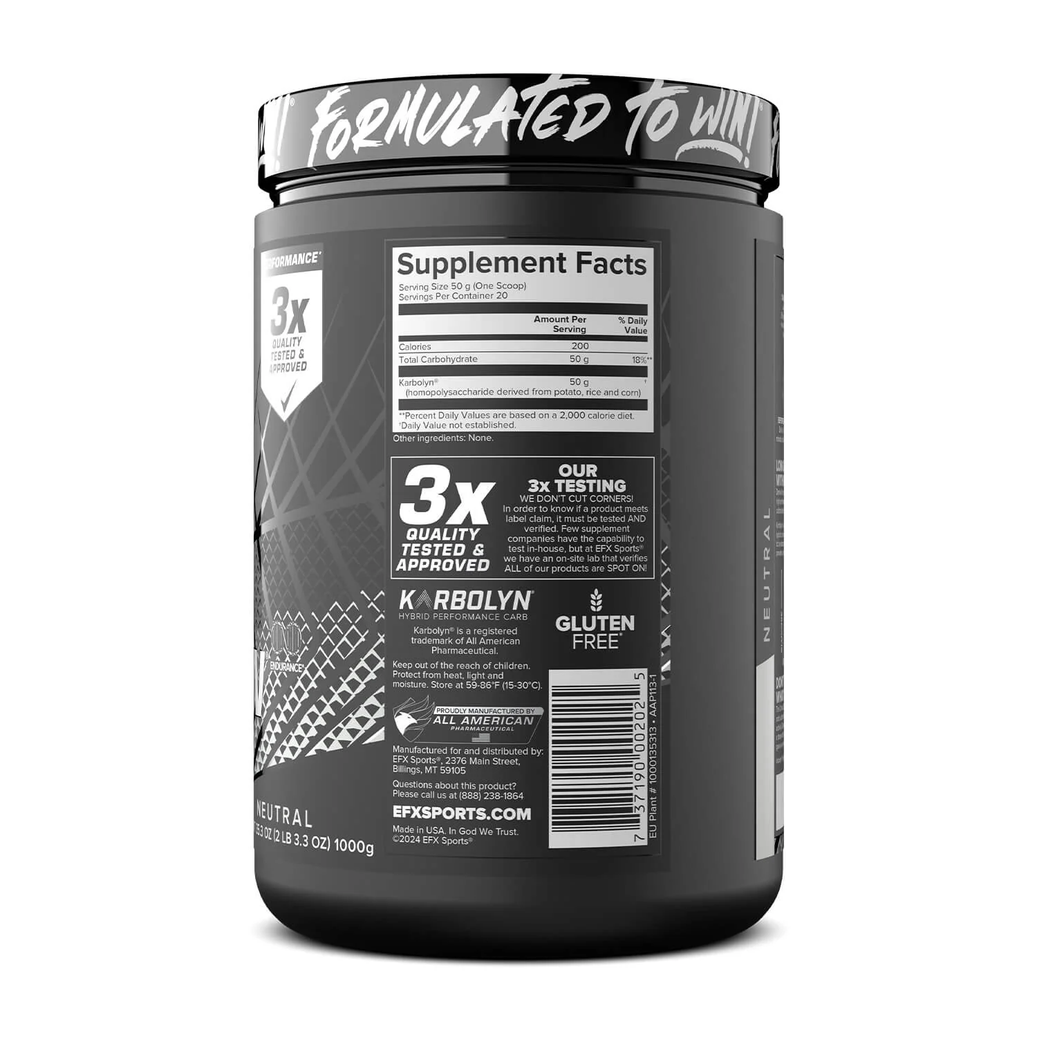 EFX Sports Karbolyn Fuel