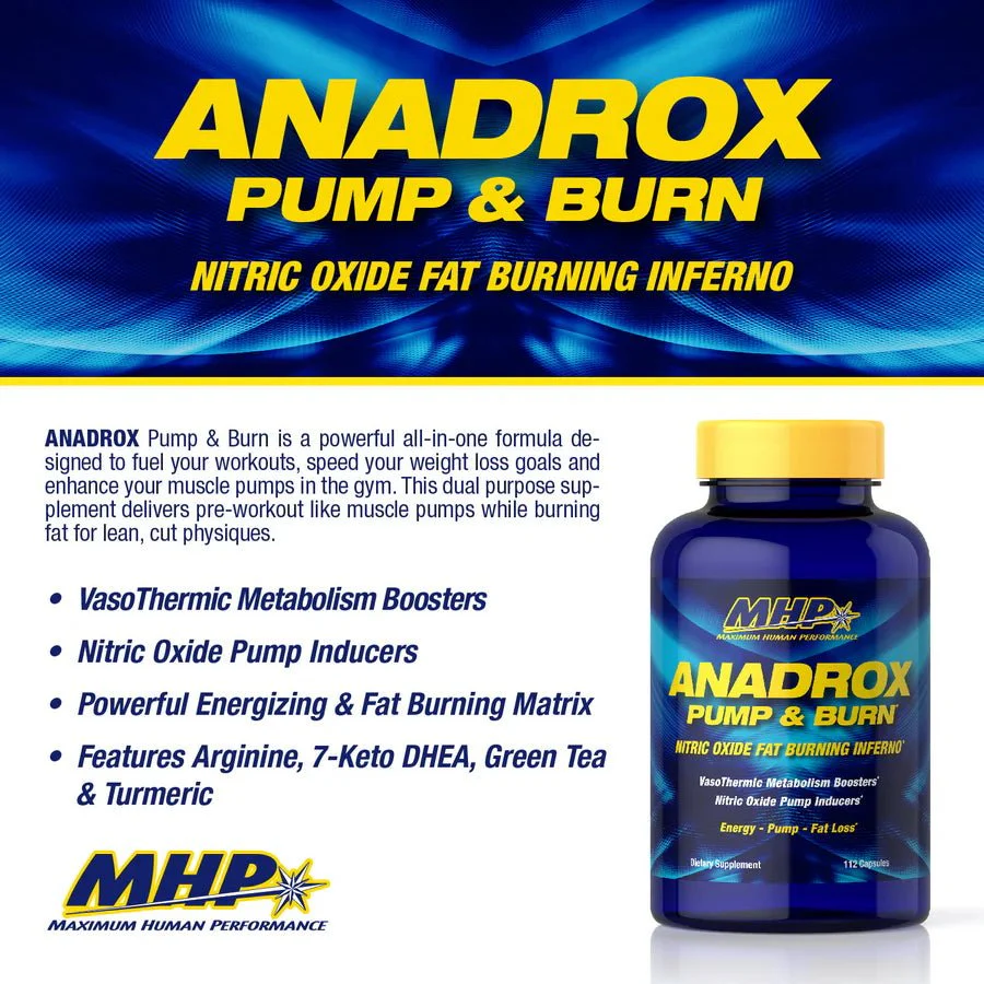 MHP Anadrox Pump & Burn
