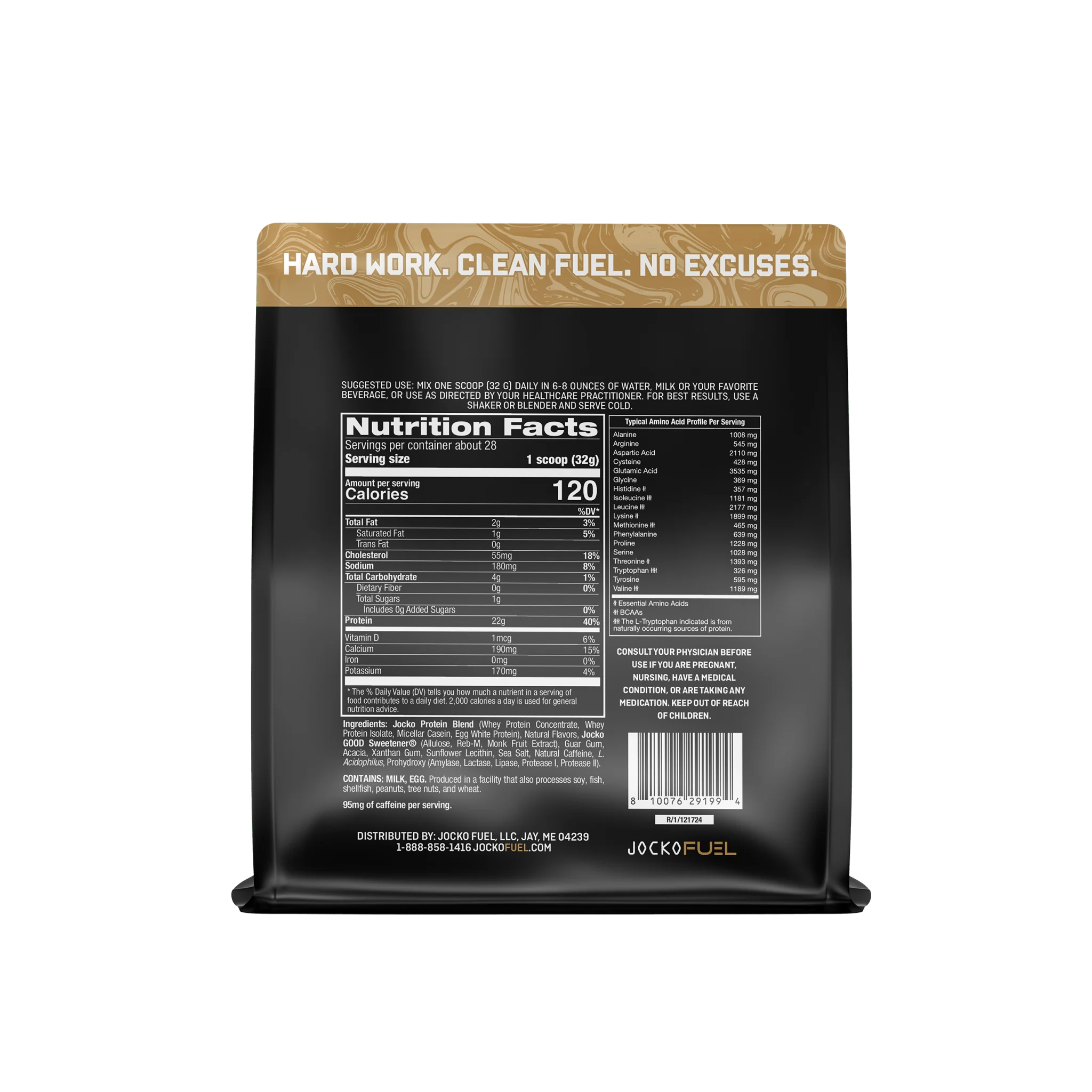 JOCKO Mölk Protein Powder, 28 Servings
