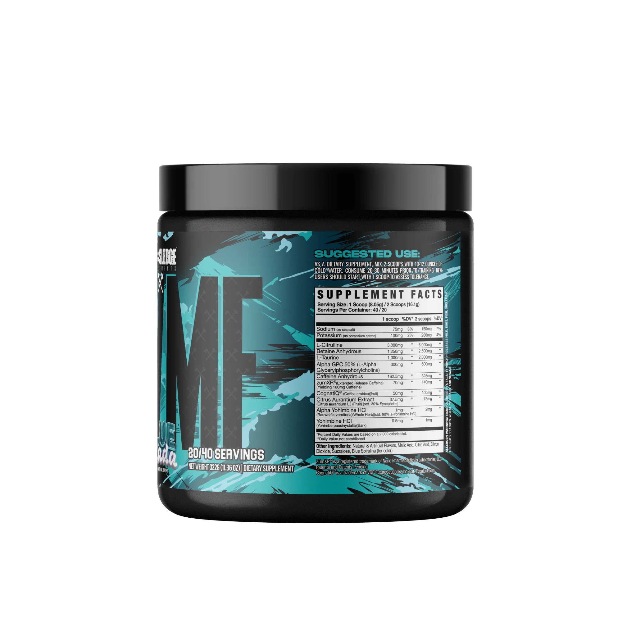 Axe & Sledge HWMF High Stim Pre-Workout