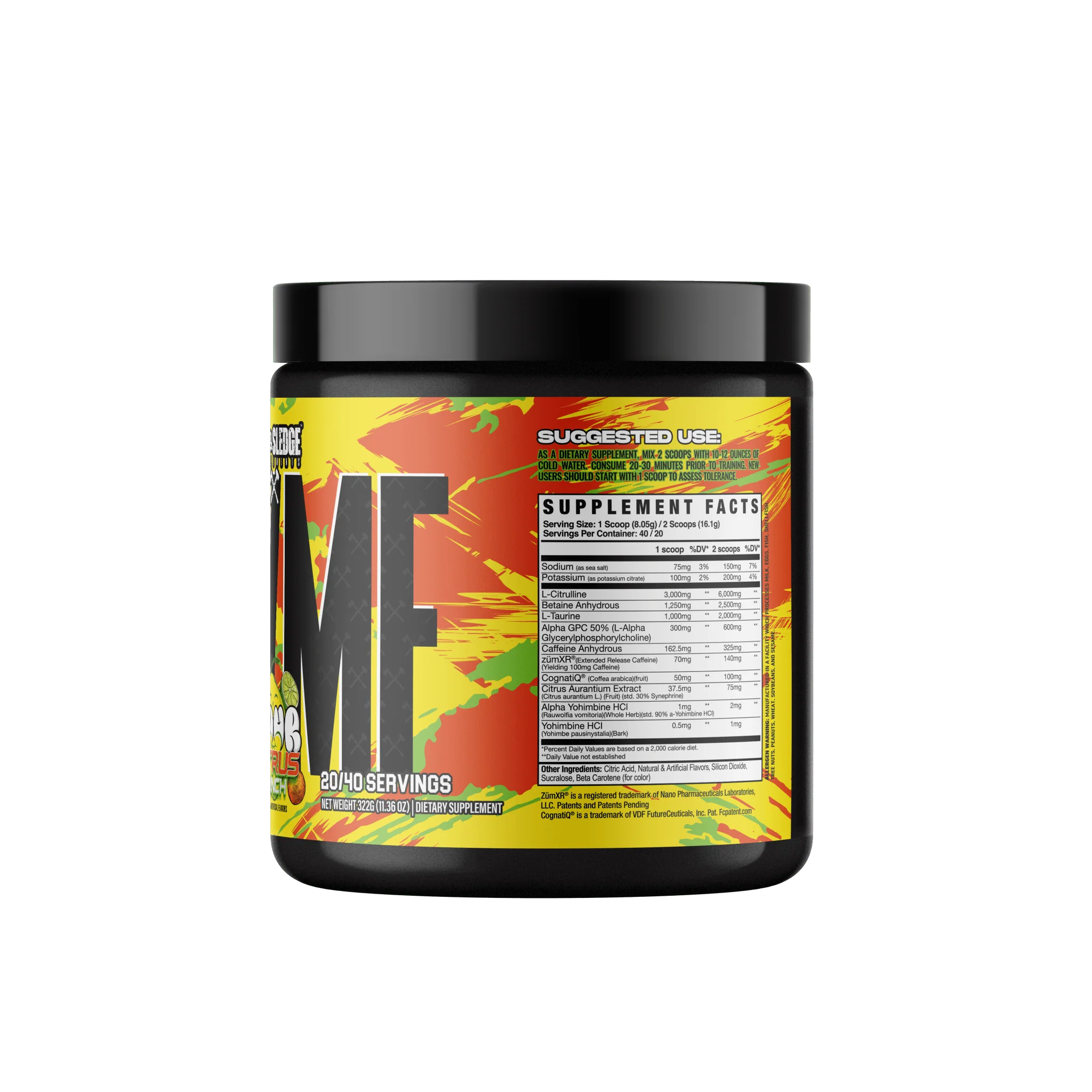 Axe & Sledge HWMF High Stim Pre-Workout