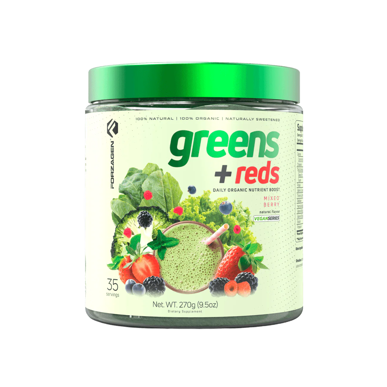 Forzagen Vegan Greens + Reds Superfood