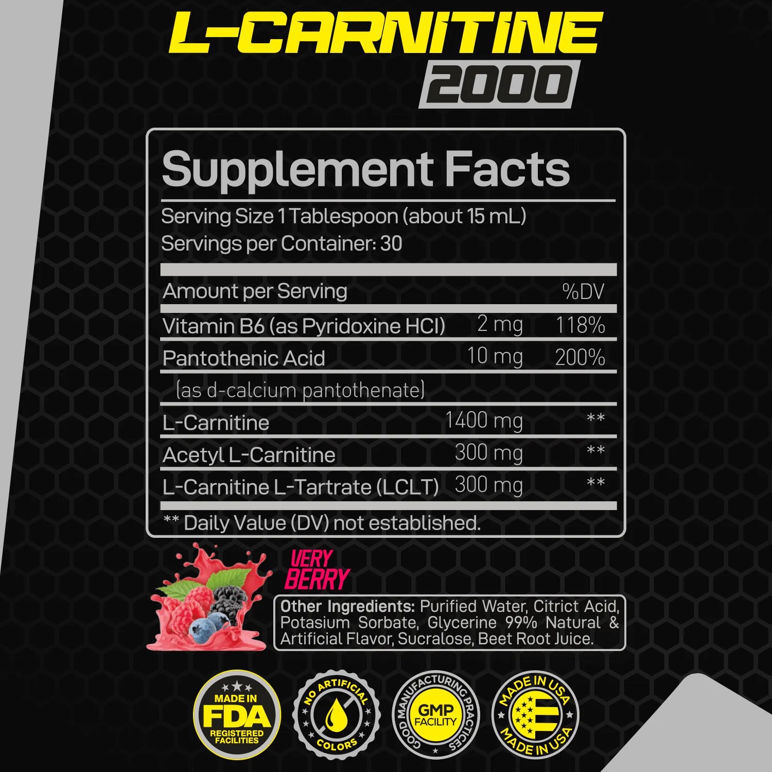 Forzagen L- Carnitine 2000 - Liquid L Carnitine