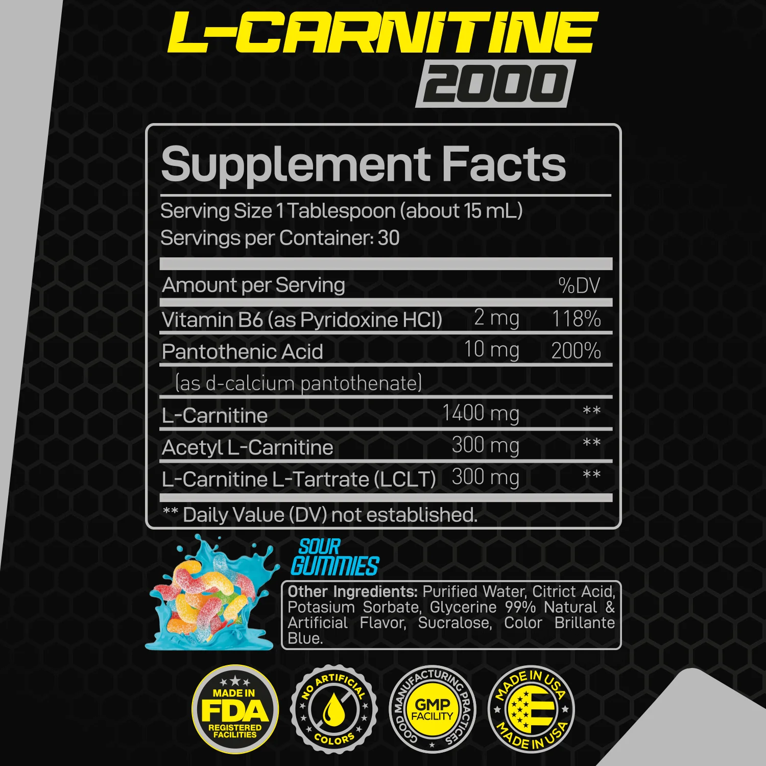 Forzagen L- Carnitine 2000 - Liquid L Carnitine