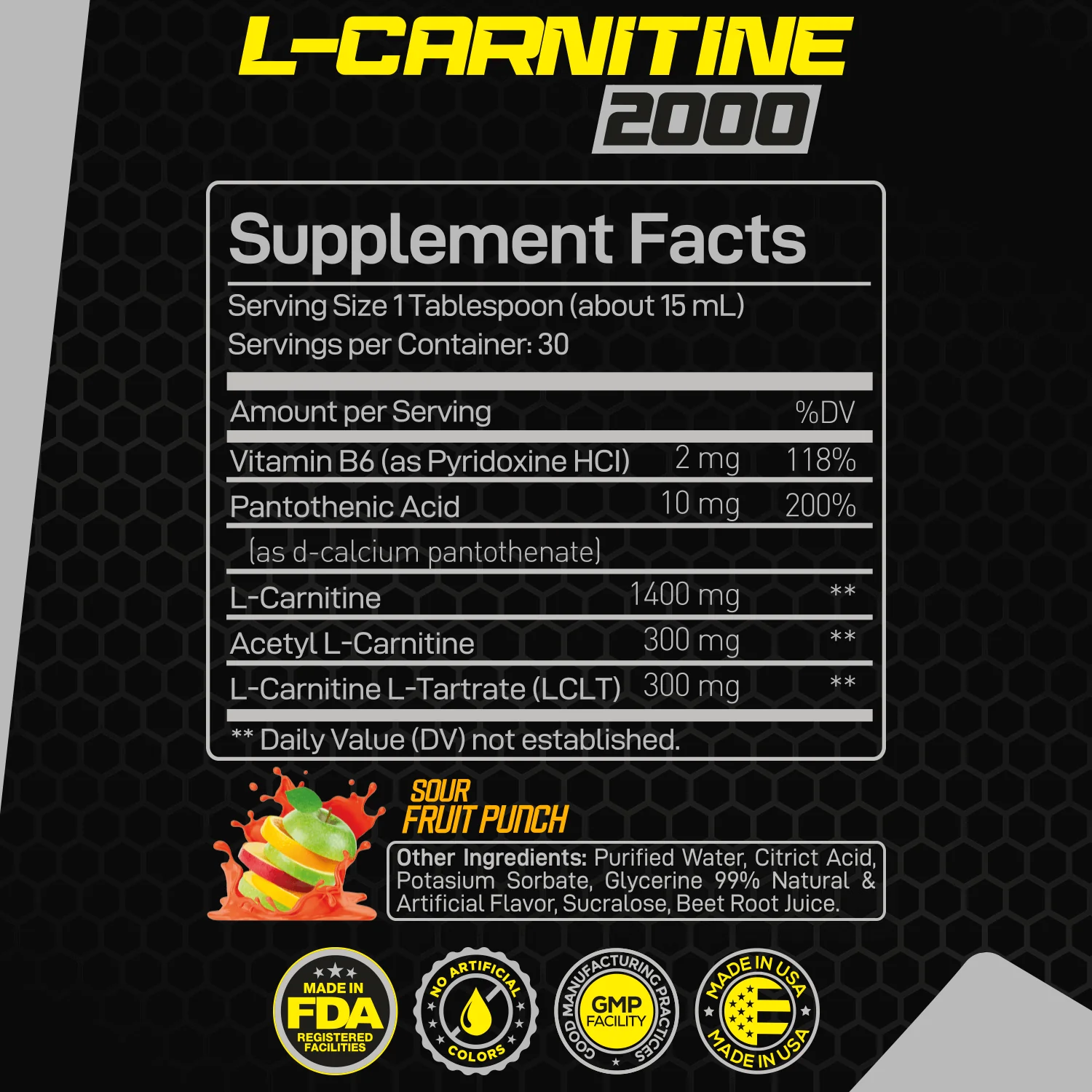 Forzagen L- Carnitine 2000 - Liquid L Carnitine