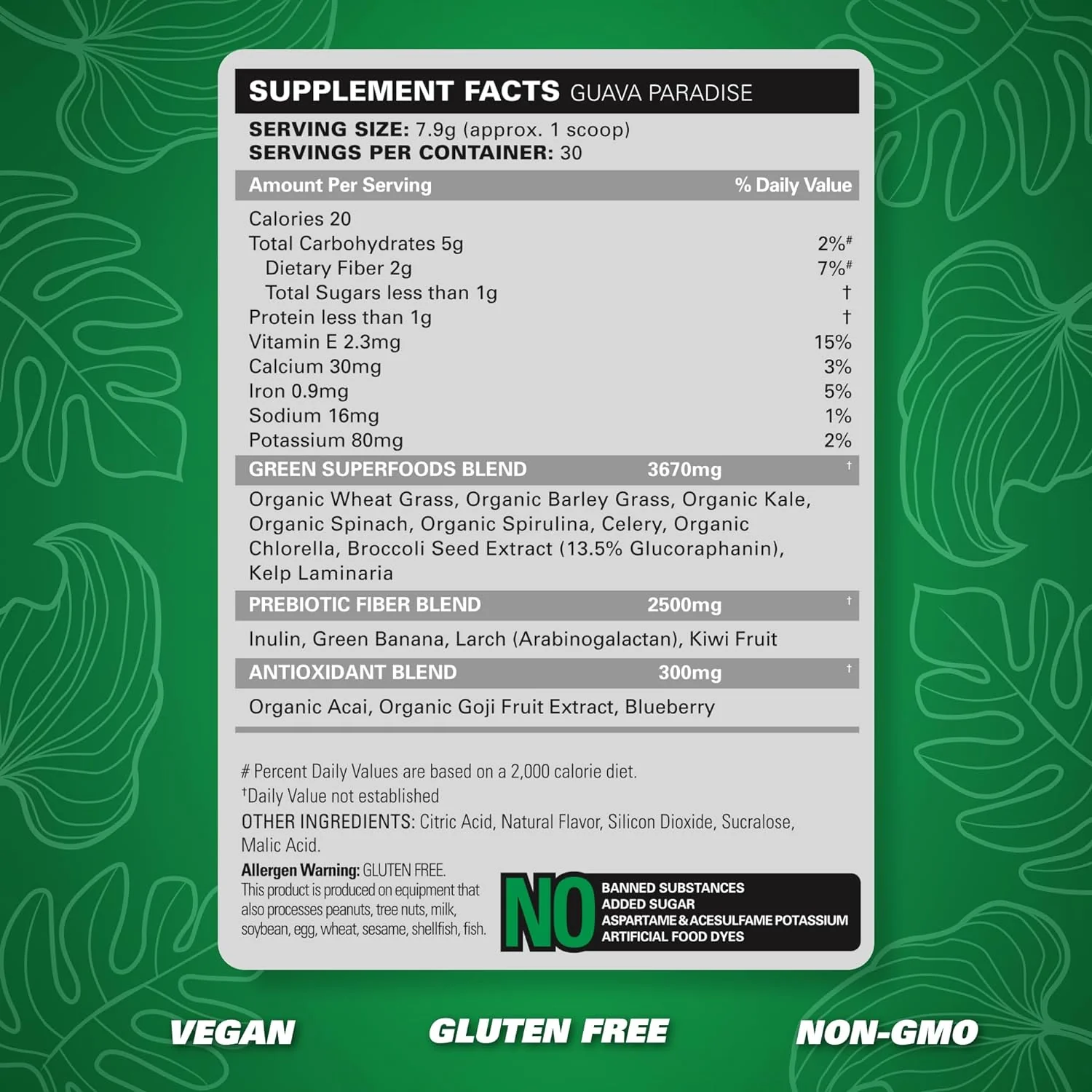 EHP OxyGreens Daily Super Greens