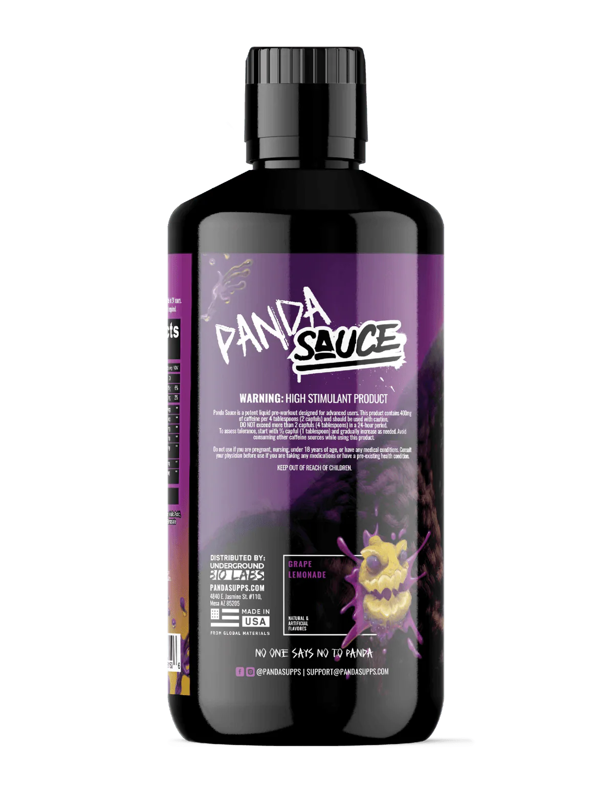 Pump Sauce x PANDA Supplements Liquid Pre-Workout