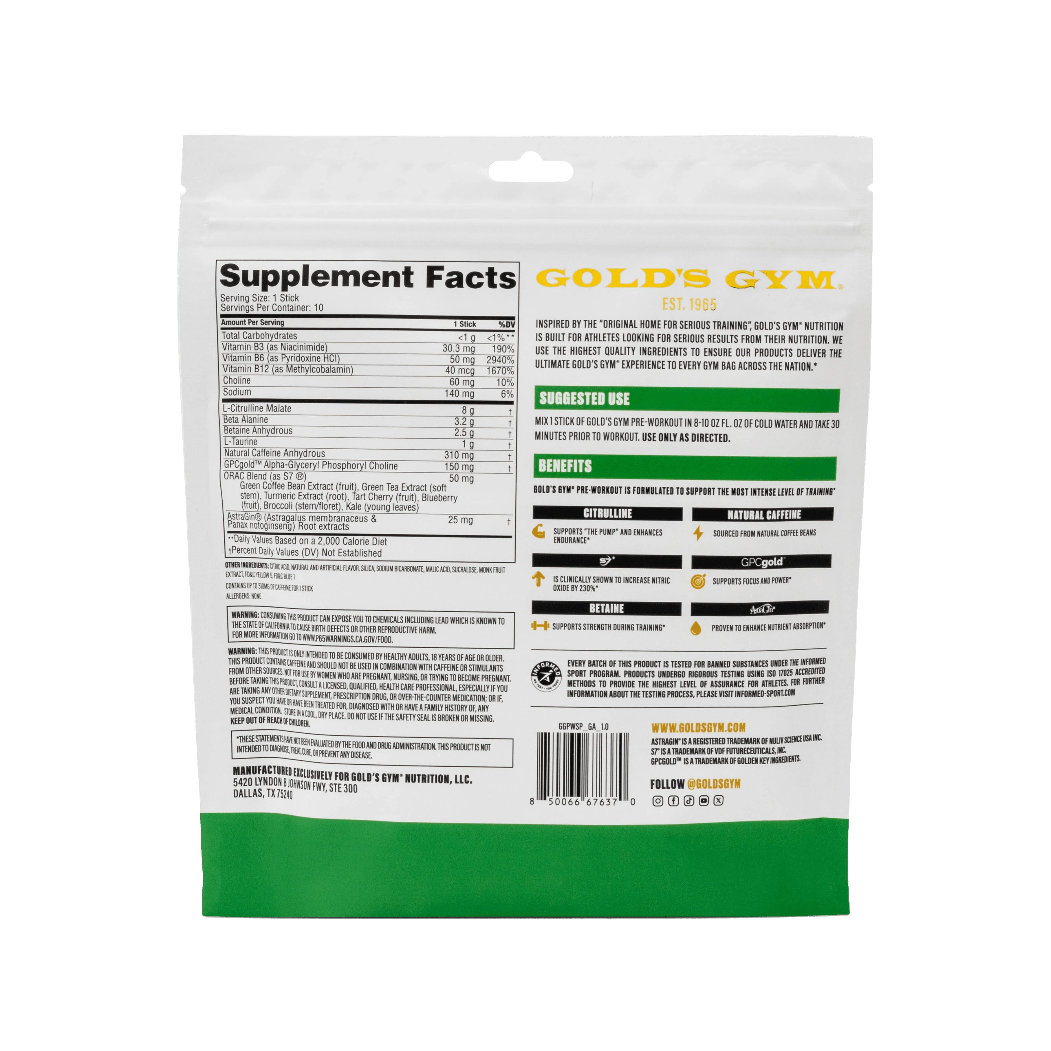 572-gold-s-gym-pre-workout-stick-packs-6.webp Gold's Gym Pre-Workout Stick Packs