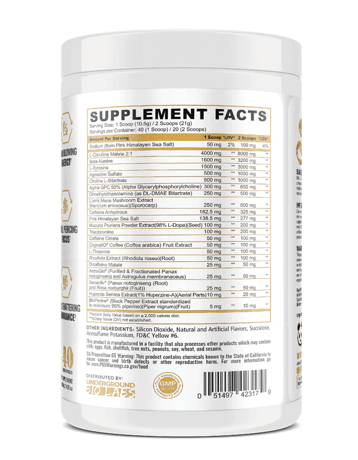 PANDA Supplements Skull Pre-Workout