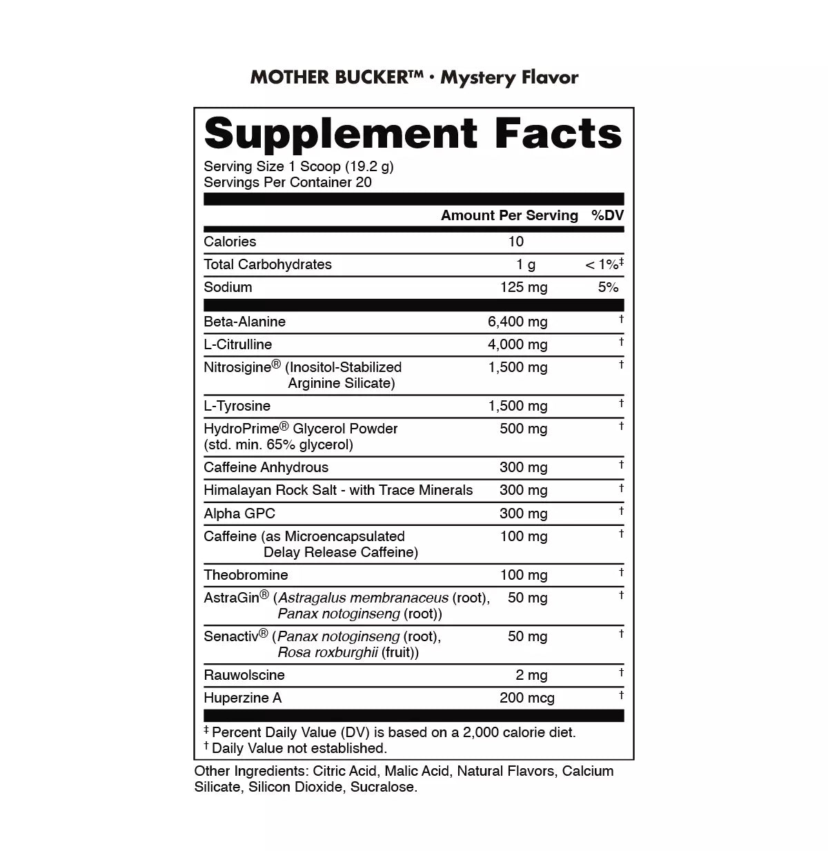 625-bucked-up-mother-bucker-pre-workout-mystery-flavor-2.jpg Bucked Up Mother Bucker Pre-Workout, Mystery Flavor