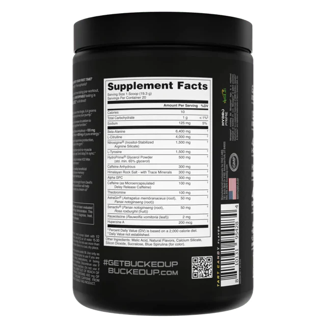 626-bucked-up-mother-bucker-pre-workout-tart-candy-2.webp Bucked Up Mother Bucker Pre-Workout, Tart Candy