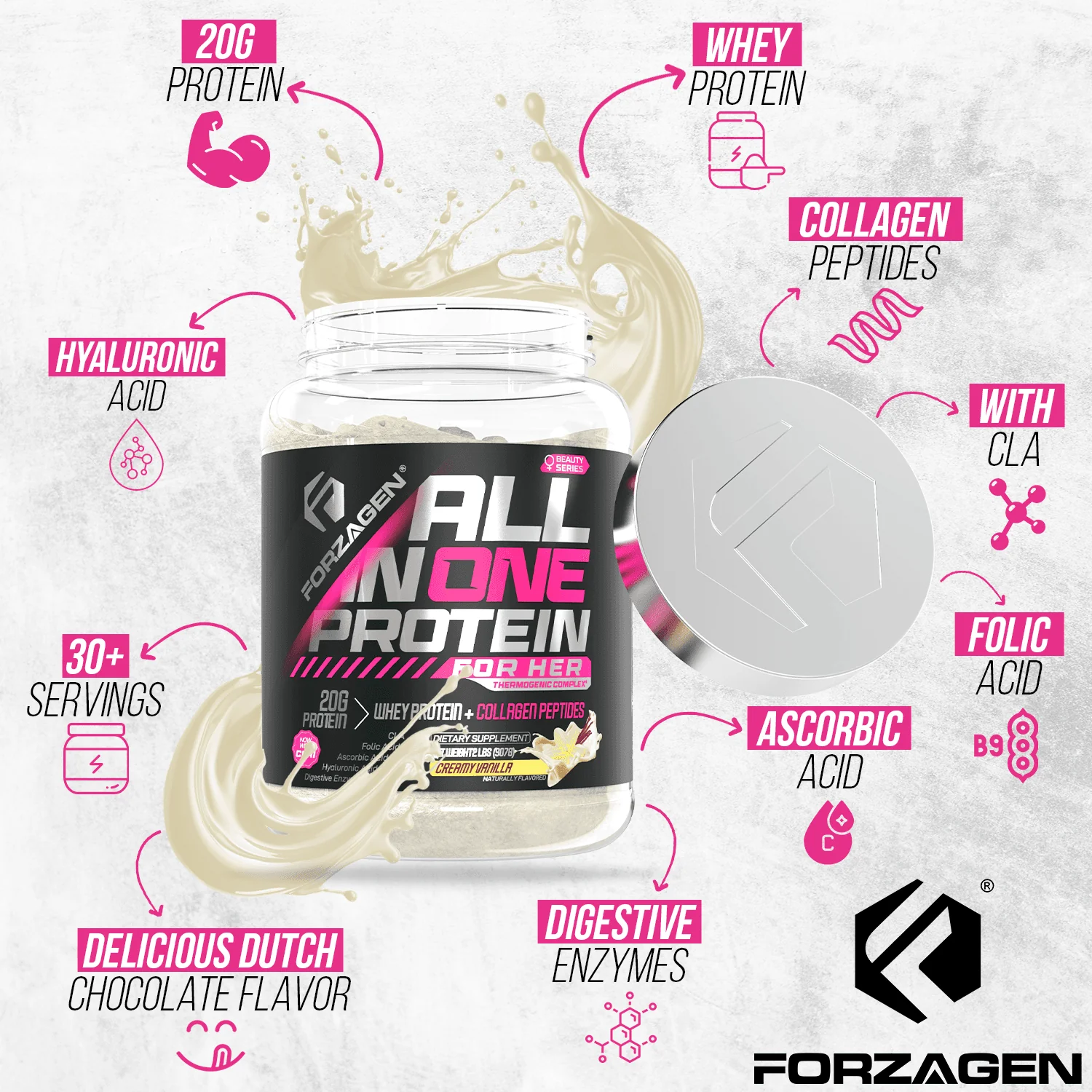 Forzagen All in One Protein for Her