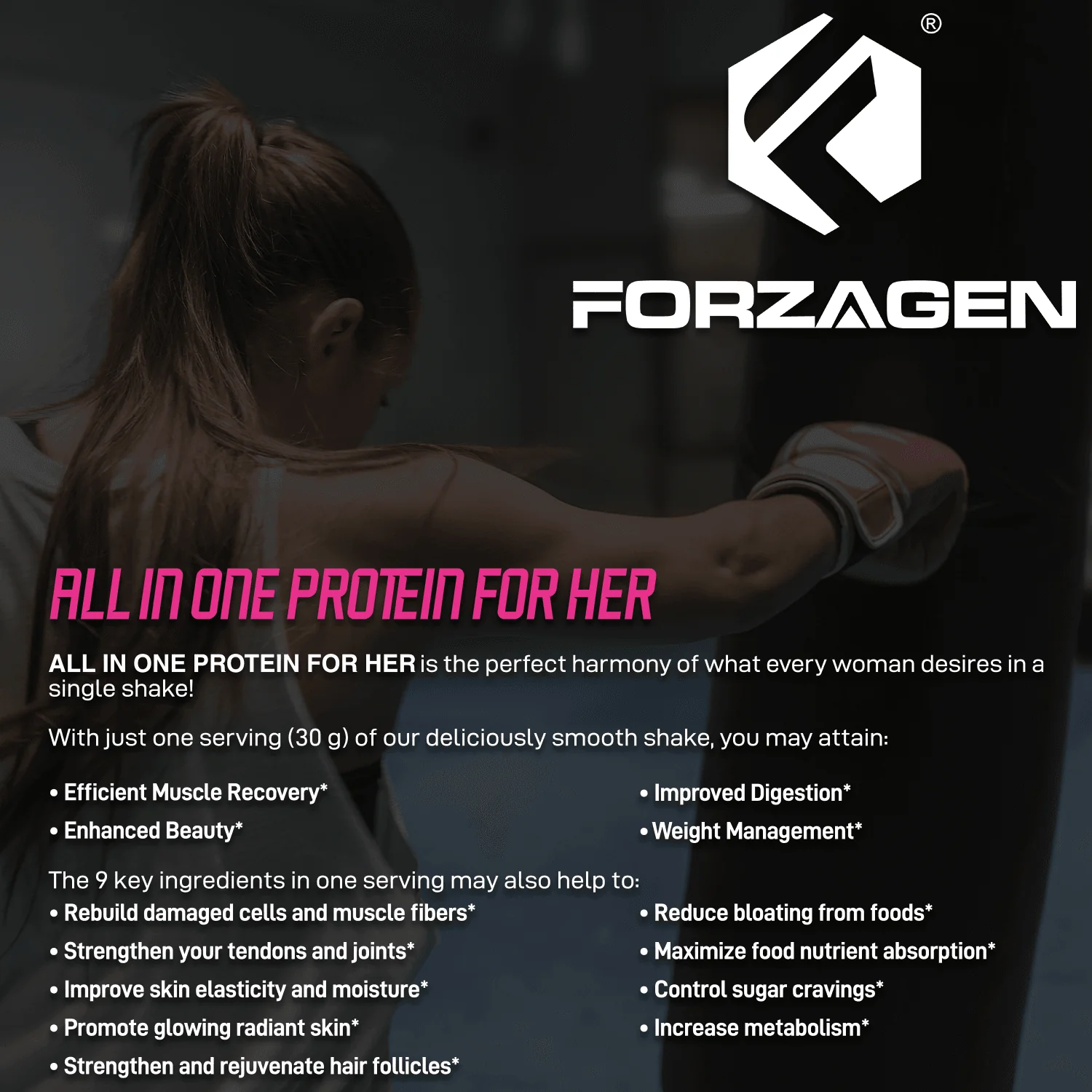 Forzagen All in One Protein for Her