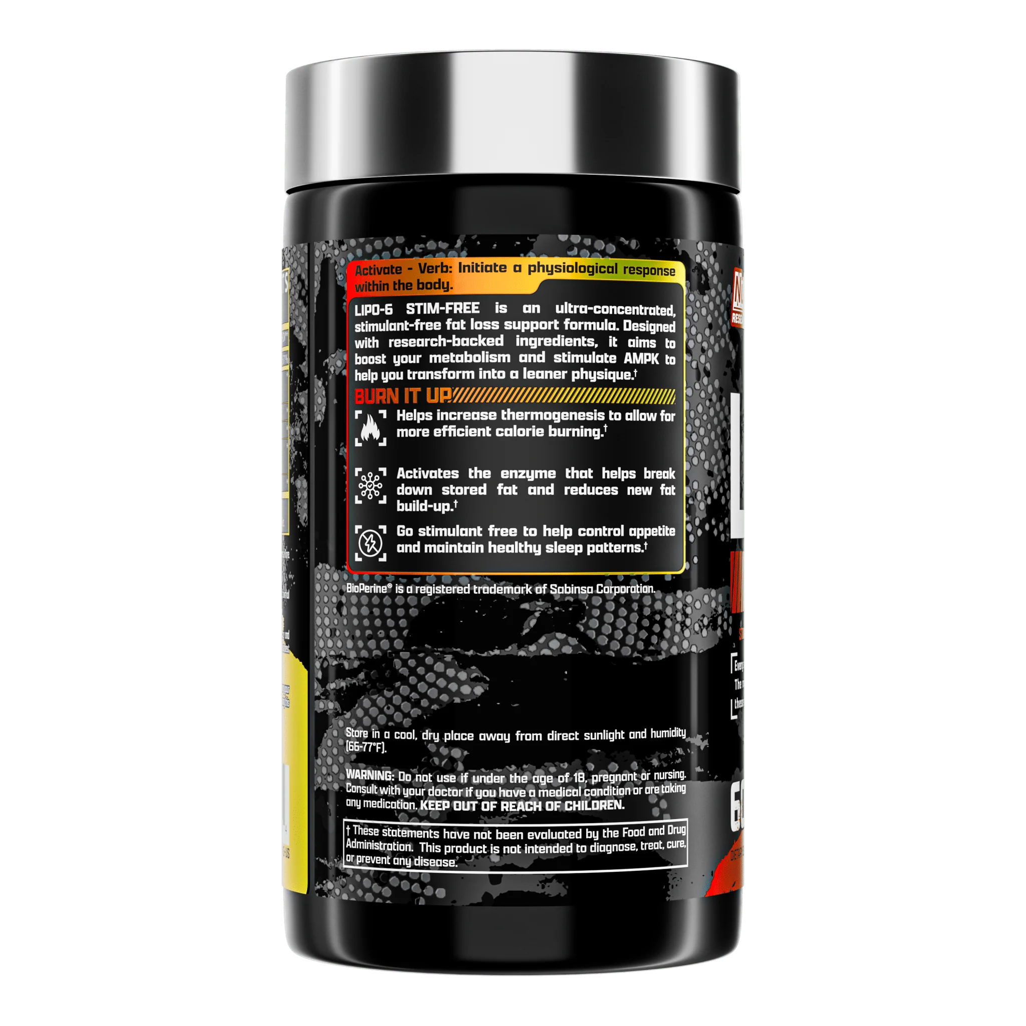 Nutrex LIPO-6 Stim-Free Appetite Control