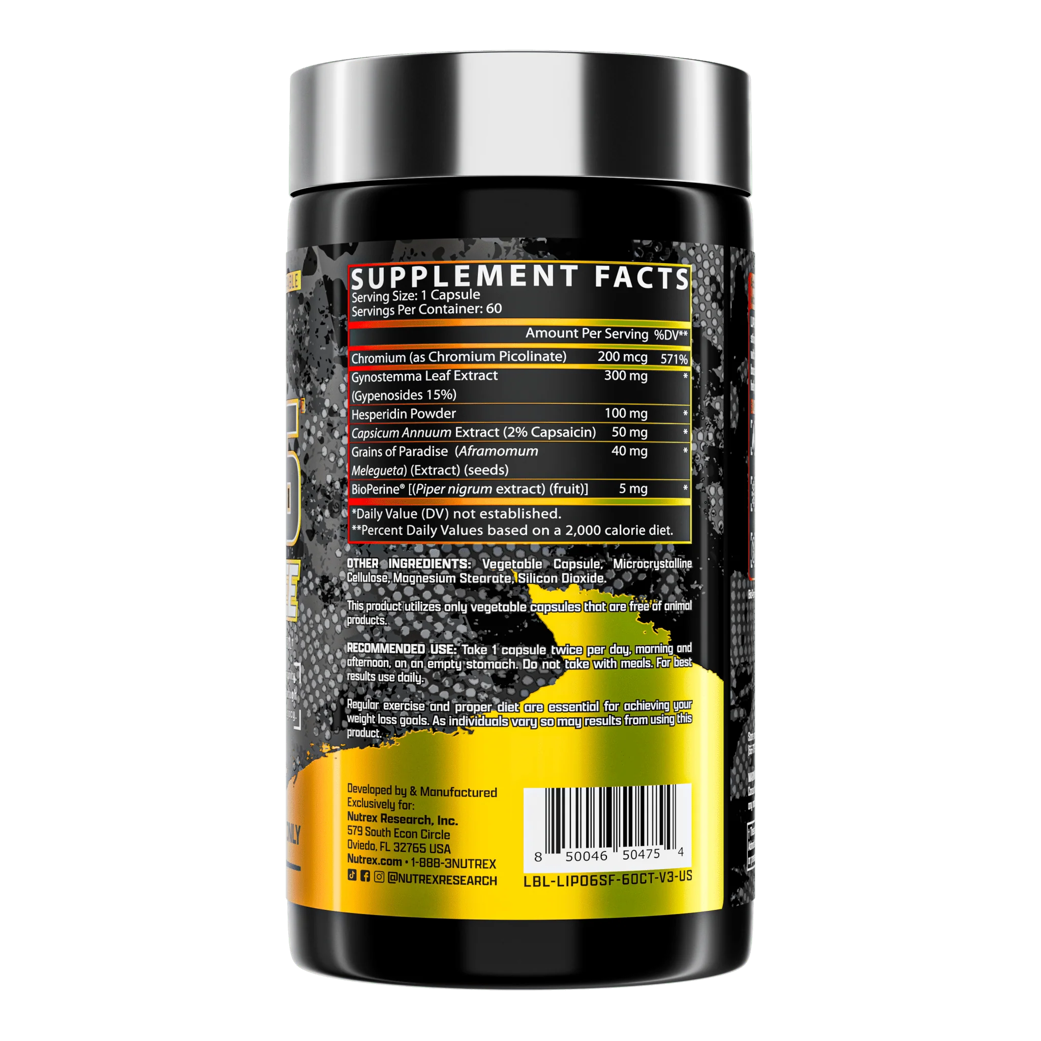 Nutrex LIPO-6 Stim-Free Appetite Control