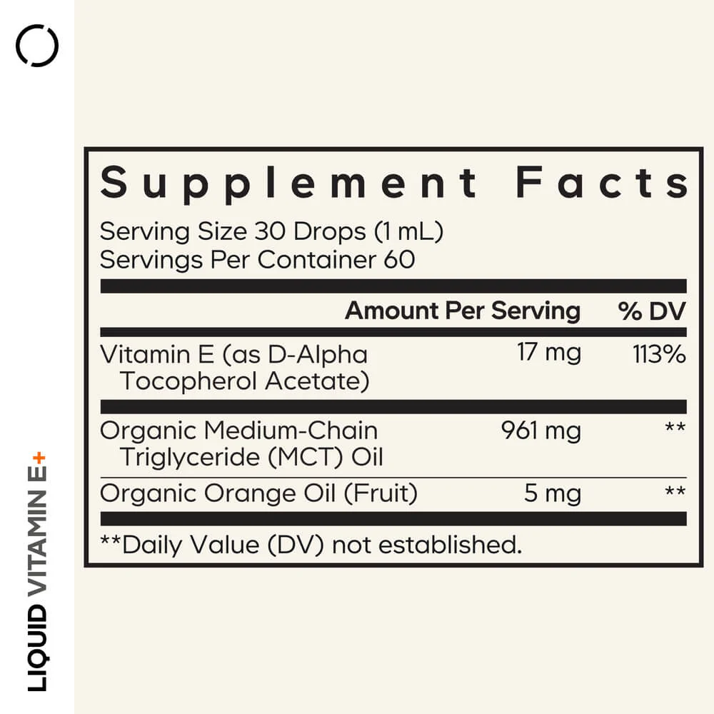 Codeage Liquid Vitamin E+