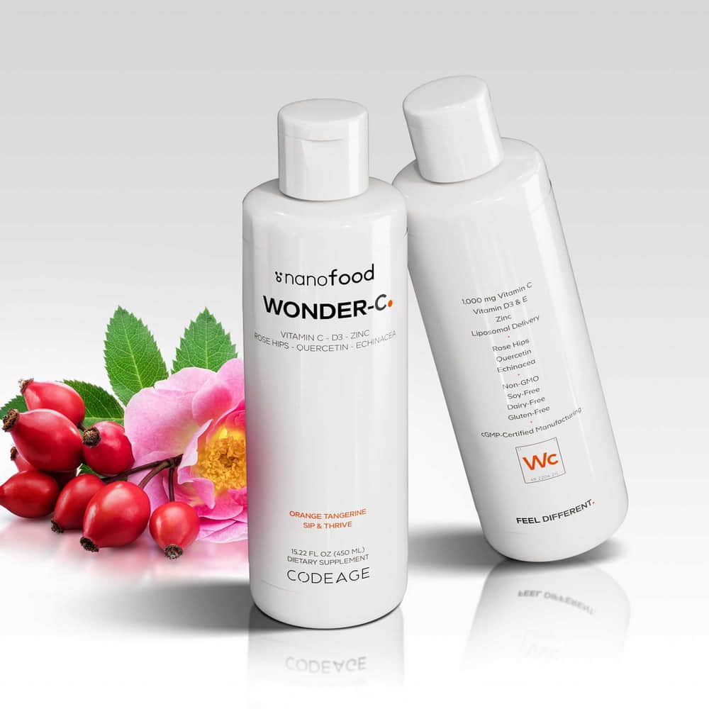 Codeage Nanofood Wonder-C Liquid Vitamin C