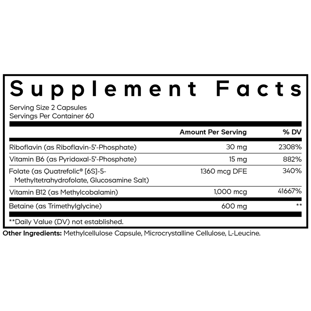 Codeage Methylfolate B Complex