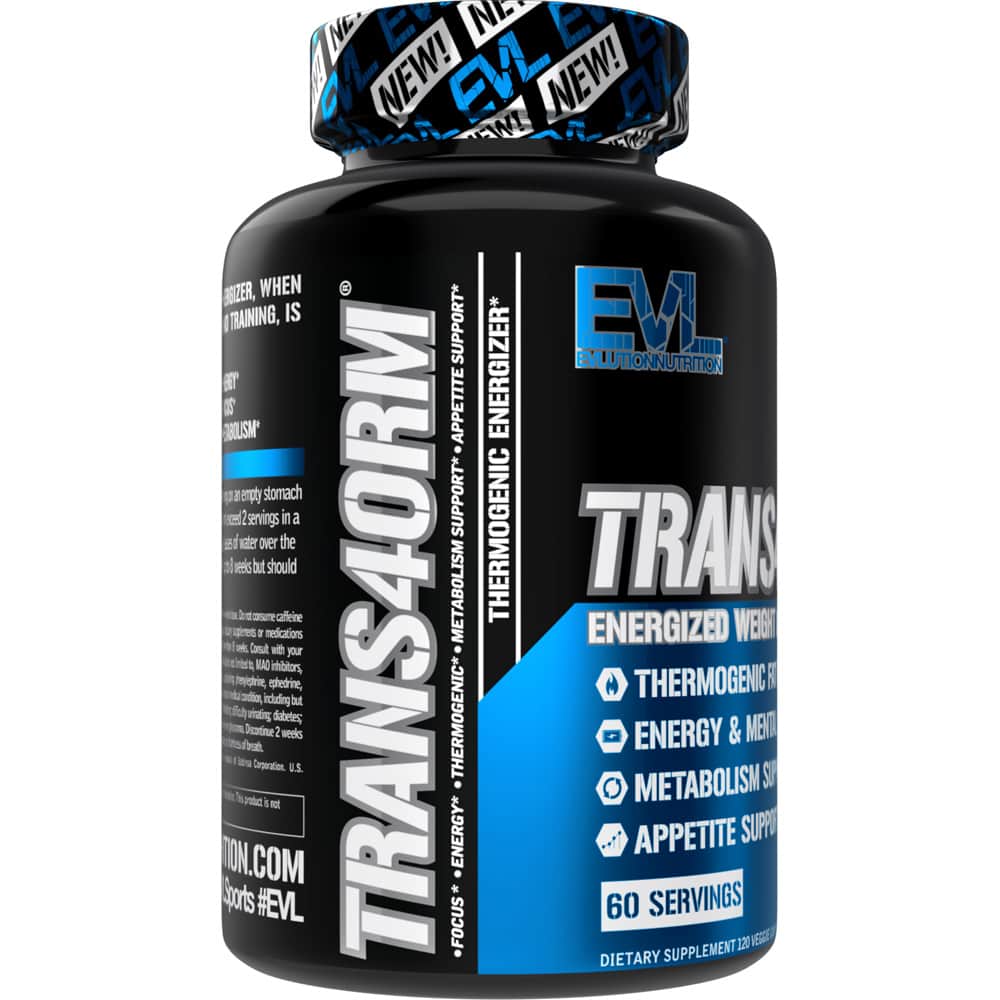 EVLUTION NUTRITION TRANS4ORM Fat Burner Capsules