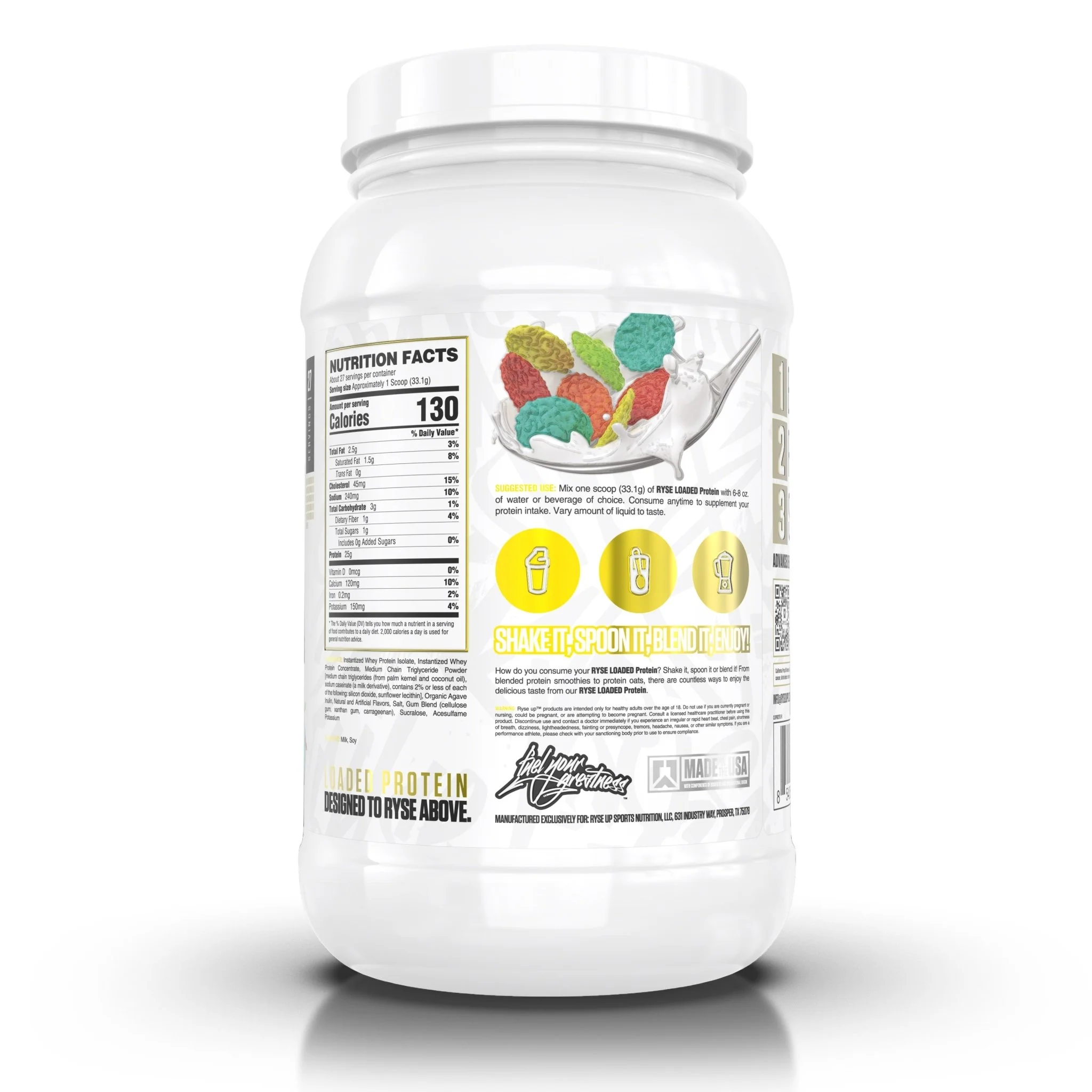 Ryse Loaded Protein, 27 Servings