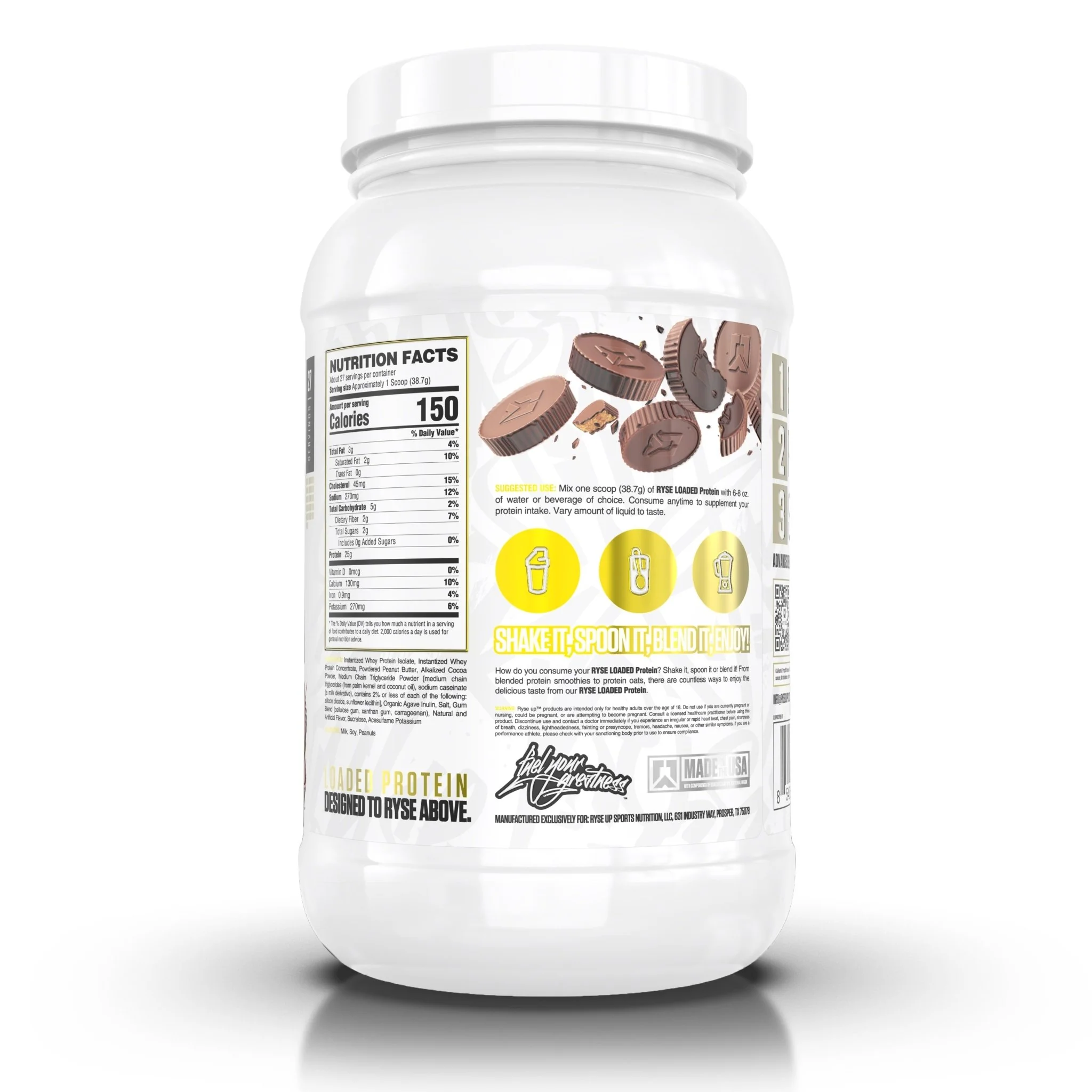 Ryse Loaded Protein, 27 Servings