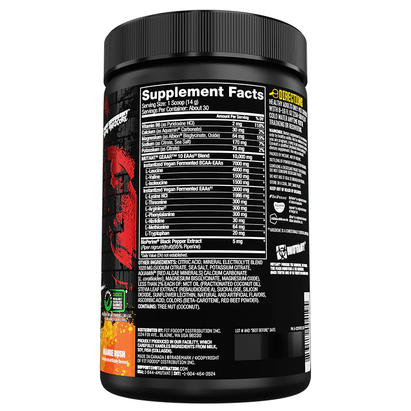 Mutant GEAAR - Fully Loaded Amino Complex
